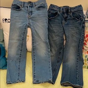 (2) Pairs Boys GAP Original Size 6 jeans